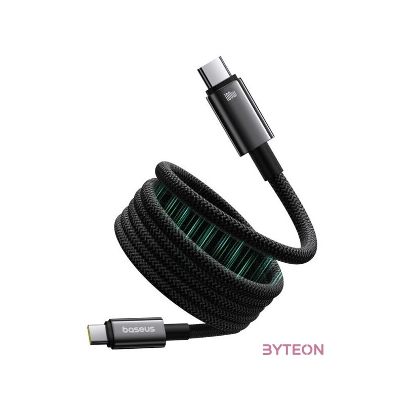 Baseus Tungsten Gold Charging Cable USB-C to USB-C 100W 1m (black)