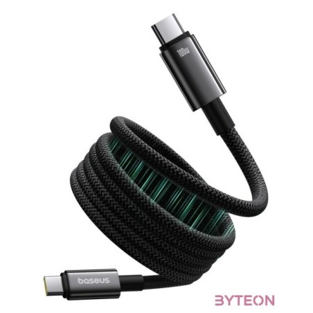 Baseus Tungsten Gold Charging Cable USB-C to USB-C 100W 1m (black)