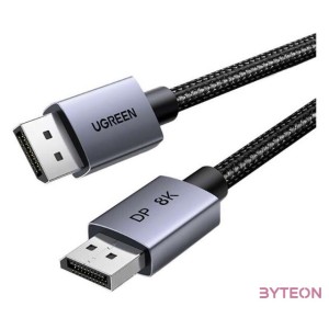 DisplayPort 1.4 Ugreen DP120 cable, 8K 60Hz, 32.4Gbps, 3m (black)