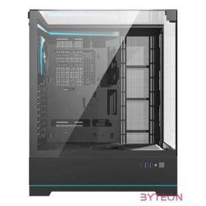 Darkflash DY450L PRO számítógépház ventilátorral (fekete)