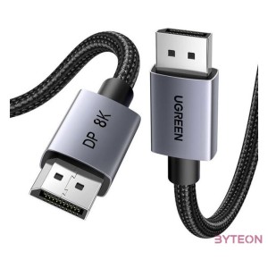 DisplayPort 1.4 Ugreen DP120 cable, 8K 60Hz, 32.4Gbps, 3m (black)