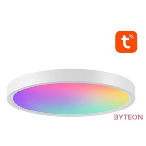 Smart ceiling lamp 30cm WiFi,Bluetooth 16M RGBCW Gosund LB12 1920lm Tuya  Remote Control.