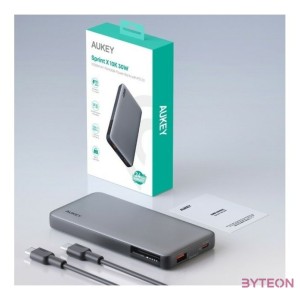 Powerbank Aukey PB-Y41, 10000mAh, 30W (gray)
