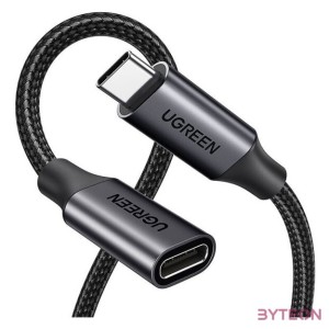 Ugreen USB 3.2 Extension Cable US372 USB-C male to USB-C female Gen 2 0,5m (black)