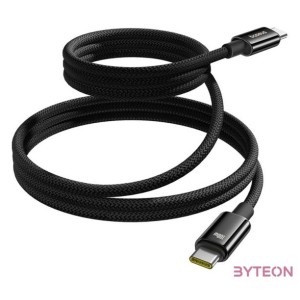 Baseus Tungsten Gold Charging Cable USB-C to USB-C 100W 1m (black)
