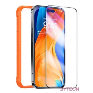 Tempered glass for iPhone 15 Torras InstaII Master