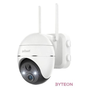 Wireless 3MP WiFi outdoor camera ieGeek ZS-GX1S white 5200mAh