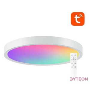 Smart ceiling lamp 30cm WiFi,Bluetooth 16M RGBCW Gosund LB12 1920lm Tuya  Remote Control.