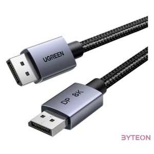 DisplayPort 1.4 Ugreen DP120 cable, 8K 60Hz, 32.4Gbps, 3m (black)