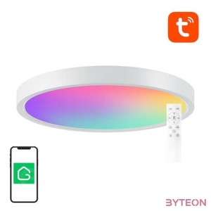 Smart ceiling lamp 30cm WiFi,Bluetooth 16M RGBCW Gosund LB12 1920lm Tuya  Remote Control.