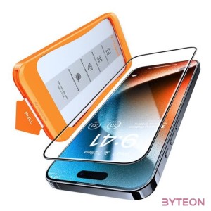 Tempered glass for iPhone 15 Torras InstaII Master