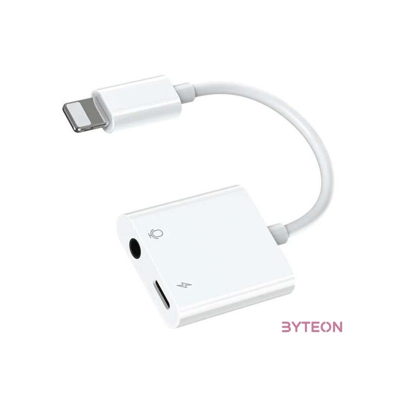 Audio Adapter Lightning , 3.5 mm Joyroom S - Y105 (white)