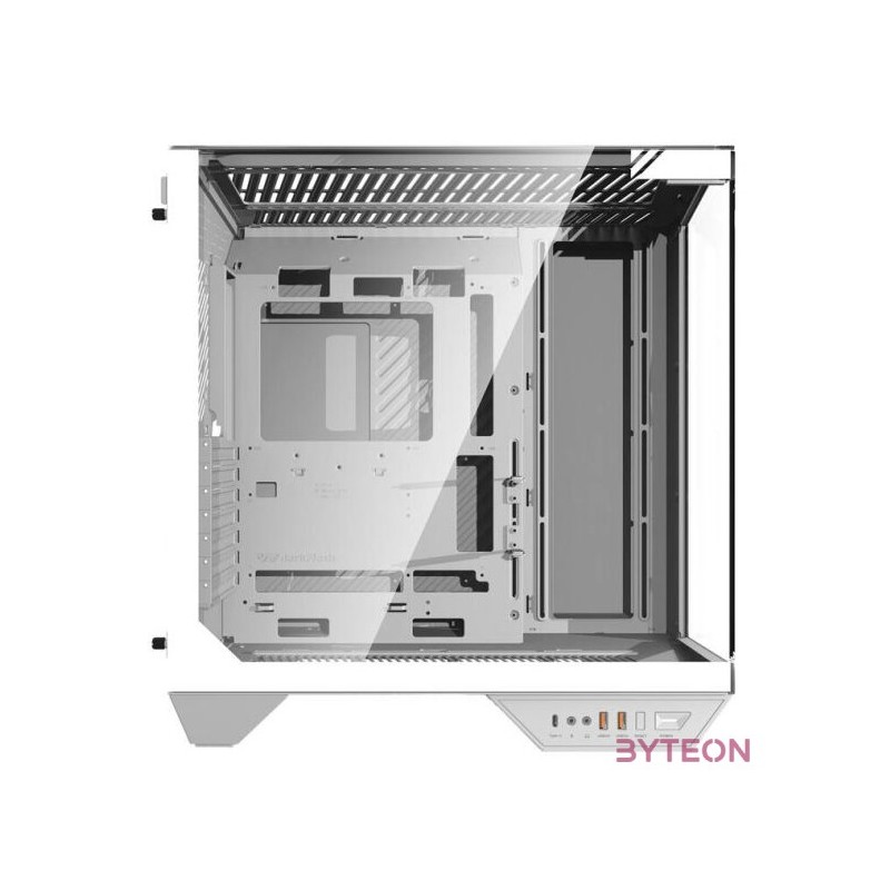 Darkflash DY470 számítógépház ventilátorok nélkül (fehér)