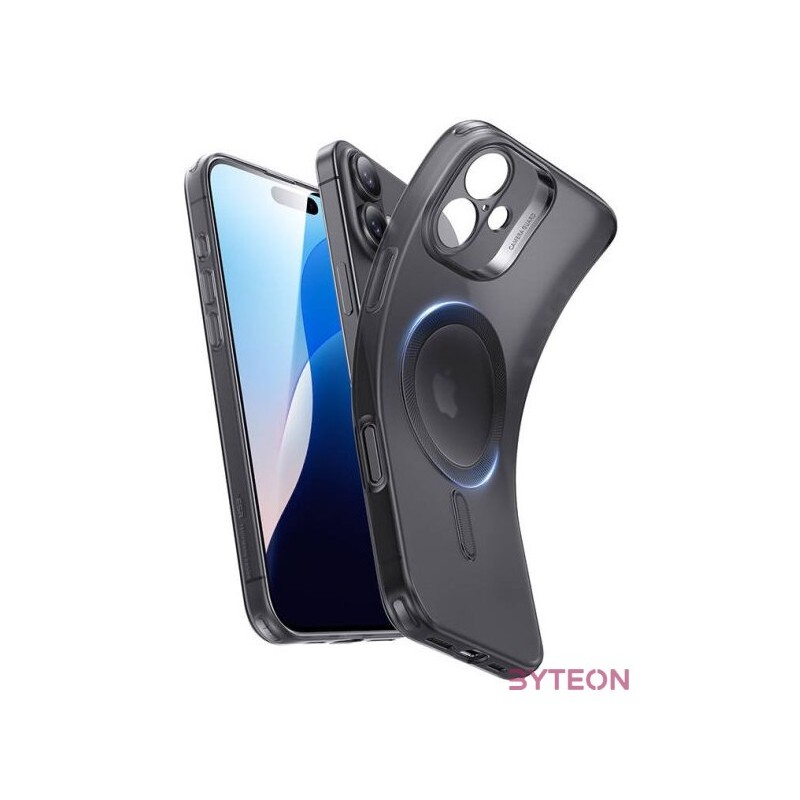 Zero Clear (HaloLock) ESR case for iPhone 16 Plus (black)