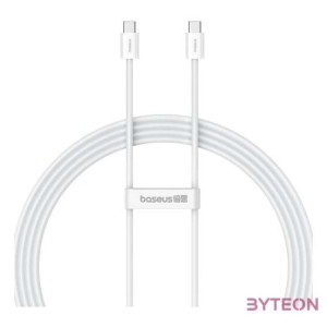 Kabel szybkiego adowania USB-C do USB-C Baseus Superior 2 100W 2m (biay)