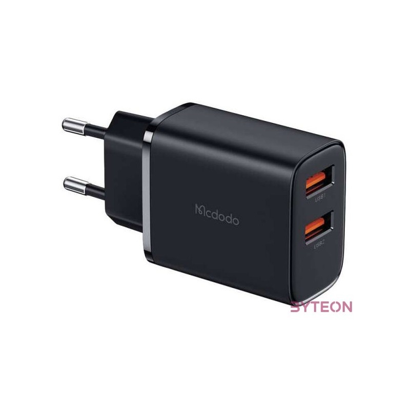 Mcdodo CH-5070 USB-A2 mains charger, 12W (black)