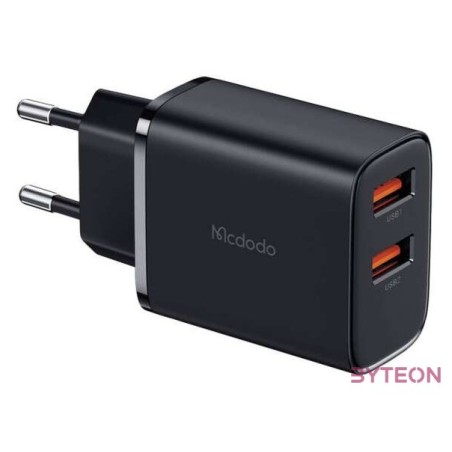 Mcdodo CH-5070 USB-A2 mains charger, 12W (black)
