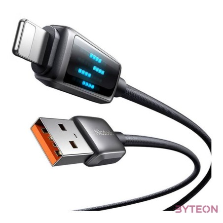 Mcdodo CA-5250 USB-A Lightning kábel, LED kijelző, 1.2m