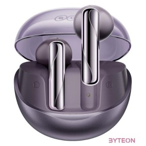 TWS QCY AilyBuds Clear T32 Headphones (purple)