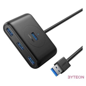 Hub Ugreen CR113 USB to 4x USB 3.0 5Gbps, 1m (black)