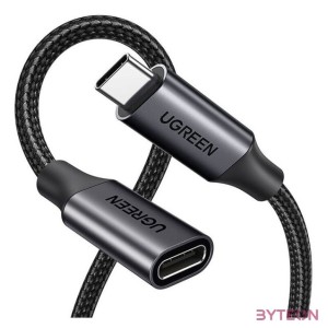 Ugreen USB 3.2 Extension Cable US372 USB-C male to USB-C female Gen 2 1m (black)