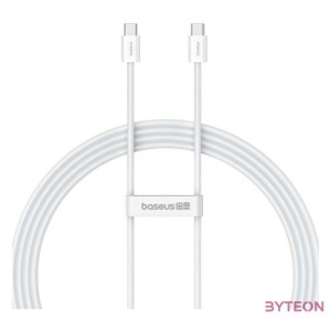 Kabel szybkiego adowania USB-C do USB-C Baseus Superior 2 100W 2m (biay)