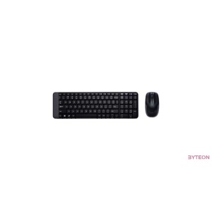 Logitech MK220 (HU, Vez.nélküli) - Fekete