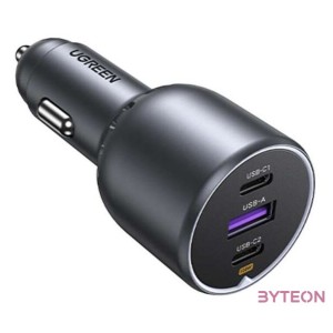 Ugreen EC705 2x USB-C  USB car charger, 130W (black)