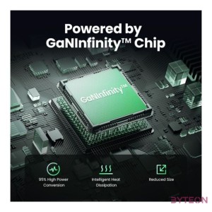 Wall charger Ugreen Nexode Air 100W, 3x USB-C, USB (gray)