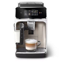 Philips EP2333/40 2300 LatteGo tejhabosítóval fehér-króm automata kávéfőző