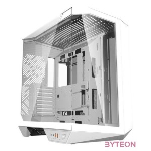 Darkflash DY470 számítógépház ventilátorok nélkül (fehér)