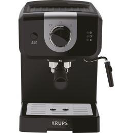 Krups XP320830 Espresso Steam & Pump Opio fekete karos eszpresszó kávéfőző