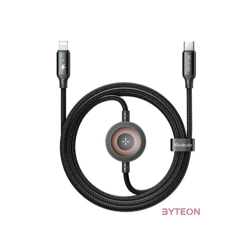 Mcdodo CA-5680 2-in-1 USB-C to Lightning cable  Apple Watch charger, 36W, 1.5m