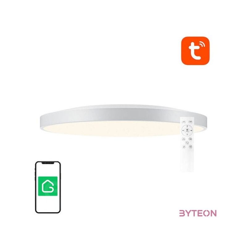 Smart ceiling lamp 30cm Bluetooth 16M RGBCW Gosund LB13 1600lm Tuya  Remote Control.