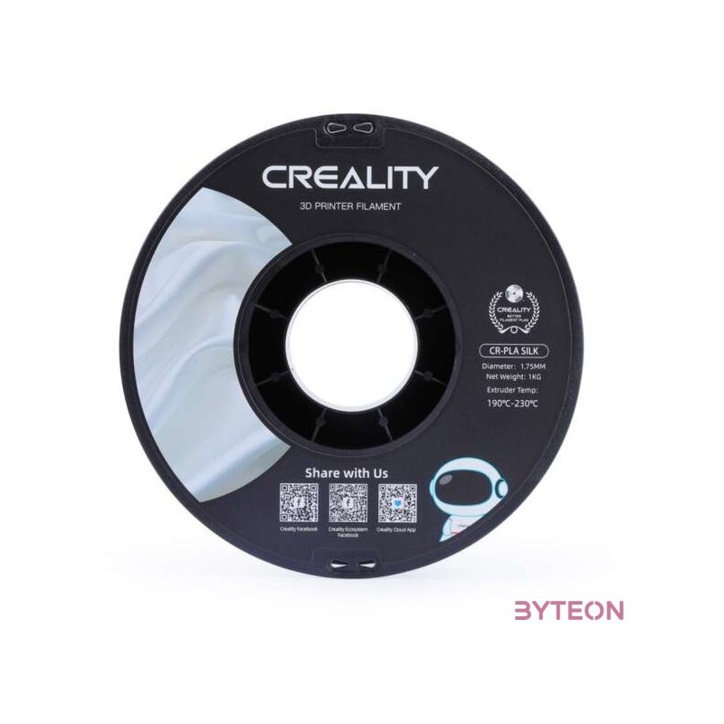 CR-Silk PLA Filament Creality (White)