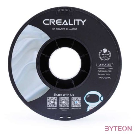 CR-Silk PLA Filament Creality (White)