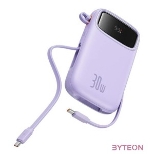 Baseus QPow 2 10000mAh 30W 2xUSB-C powerbank (purple)