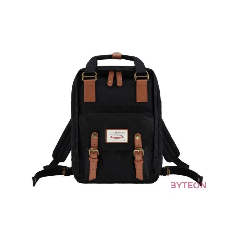 Himawari 188L fekete és barna 14 laptop hátizsák