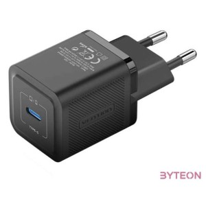 Wall charger, Vention, FEPB0-EU, USB-C, 20W, GaN (black)