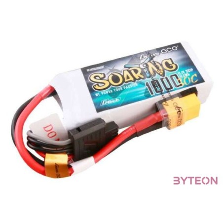 Gens ace G-Tech Soaring 1000mAh 11.1V 30C 3S1P Lipo Battery