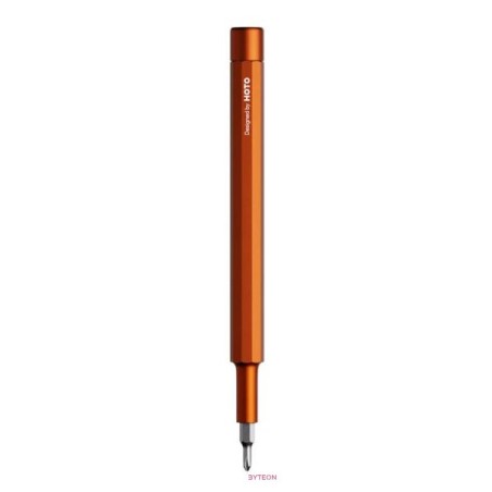 Pocket precision screwdriver and fountain pen 5-in-1 HOTO QWLSD013 (red)