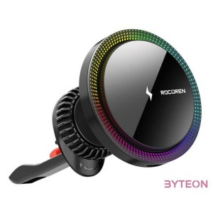 Rocoren RCZJ-XK01 wireless car charger, 15W (black)