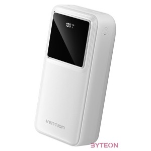 Powerbank Vention FHMW0 30000 mAh, 22.5 W (white)
