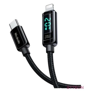 Mcdodo CA-8810 USB-C to Lightning cable, 36W, 1.2m (black)