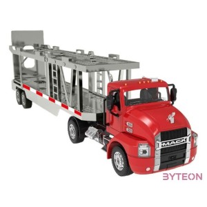 Remote-controlled truck 126 Double Eagle (red) (Car Transporter) E583-003