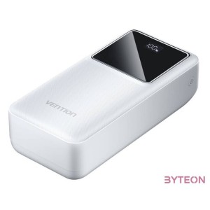 Powerbank Vention FHMW0 30000 mAh, 22.5 W (white)