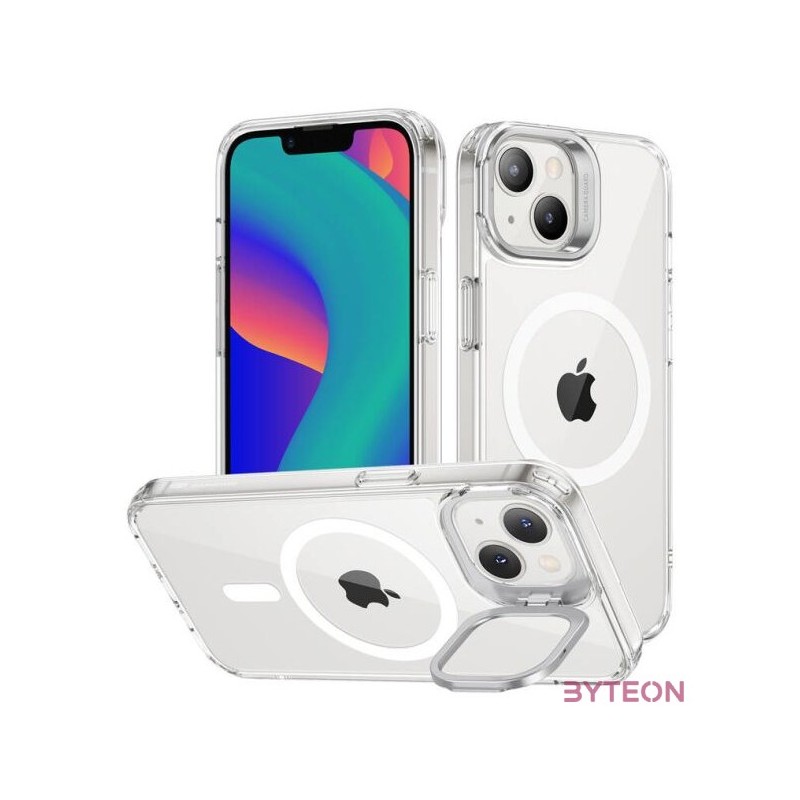 ESR Classic Kickstand Case with HaloLock for iPhone 14 Plus (transparent)