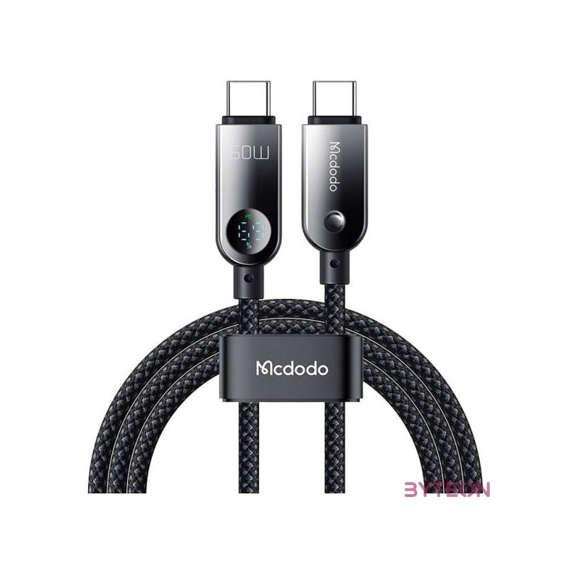Mcdodo CA-4780 USB-C to USB-C 60W data cable 1.2m (black)