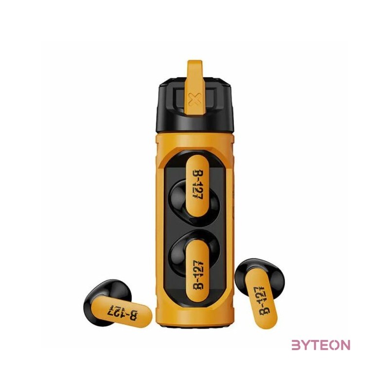 TWS Transformers TF-T11 headphones (yellow)