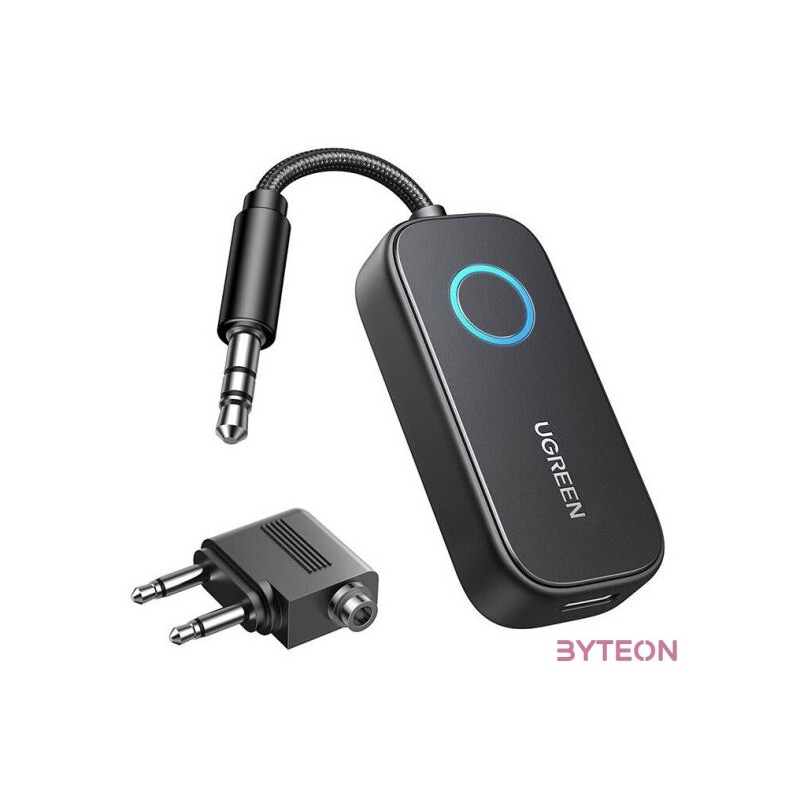Bluetooth 5.3 Ugreen CM671 receiver,transmitter, mini jack 3.5mm, 300mAh  airplane adapter